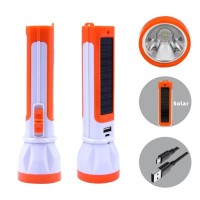 Power Bank Side Light COB Plastic Lithium Battery 18650 Lantern Long Life Rechargeable Portable Flashlight Emergency Torch
