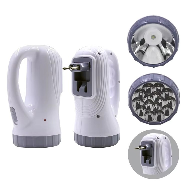 Professional High Power LED Rechargeable Marine Searchlight Bright ABS Body USB Charging Flashlights Torch for Outdoor Lighting