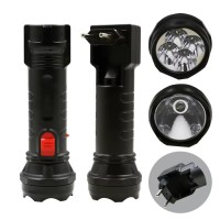 Safety Hand Light Stronglite Rechargeable Flashlight Lamp Plastic Emergency Torch Light with White Led Lighting and Brazil Plug