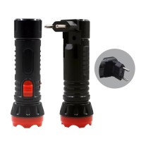 Small Delicate Rechargeable LED Flashlight LED Emergency Flashlight Household Portable High Brightness IP44 Camping Flashlight