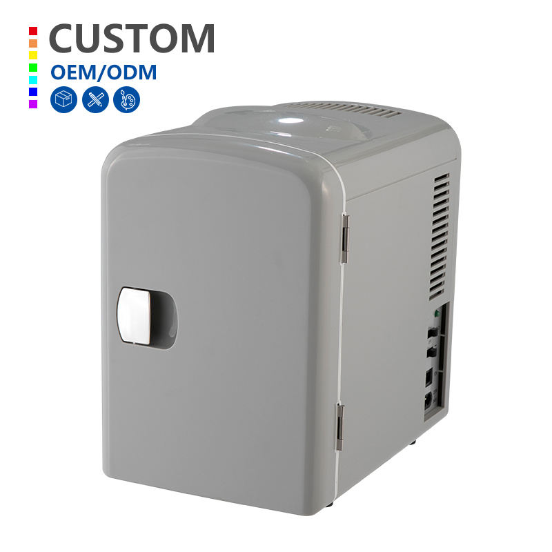 Factory Direct Wholesale 4l Mini Fridge 12v Room Fridge Personal Cosmetic Fridge Small