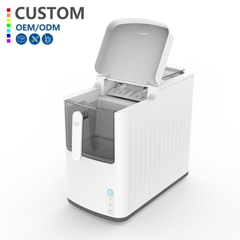 YUTON Household Small Ice Machine 12KG Per Day Bullet Ice Cube Maker Electric OEM Portable Ice Maker Machine Mini for Home