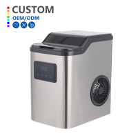 15KG Large square Ice Machine Maker for Business Countertop Auto Ice Machine Domestic Portable Ice Maker