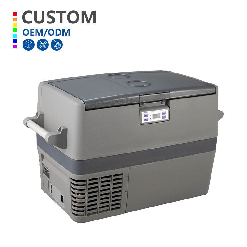40L DC 12v 24v Mini Outdoor Ice Box Freezer Camping Refrigerator Compressor Car Portable Cool Box for Car