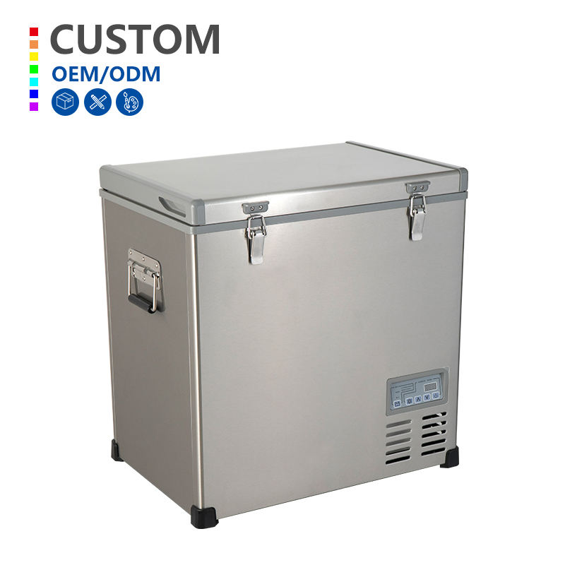 45L 55L 65L 81L 98L 128L Big Capacity Dual-zone Compressor Car Refrigerator and Freezer Home