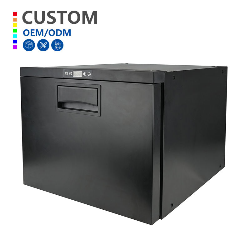 High Quality Car Refrigerator 12V 24V Portable Freezers 60L Drawer Refrigerator for Outdoor Camping Trailere