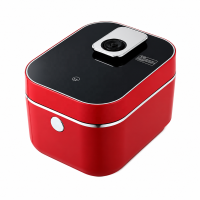 Smart 4L Portable Multifunctional IH Heating Electric Cooker Measuring Cup Paddle Automatic Rice Cooker 24H Preset for Hotel