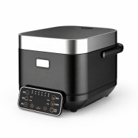 Low Sugar Multifunctional Underpan Heating Electric Rice Cooker 4L Intelligent Stir Fry Stainless Steel Measuring Cup Household