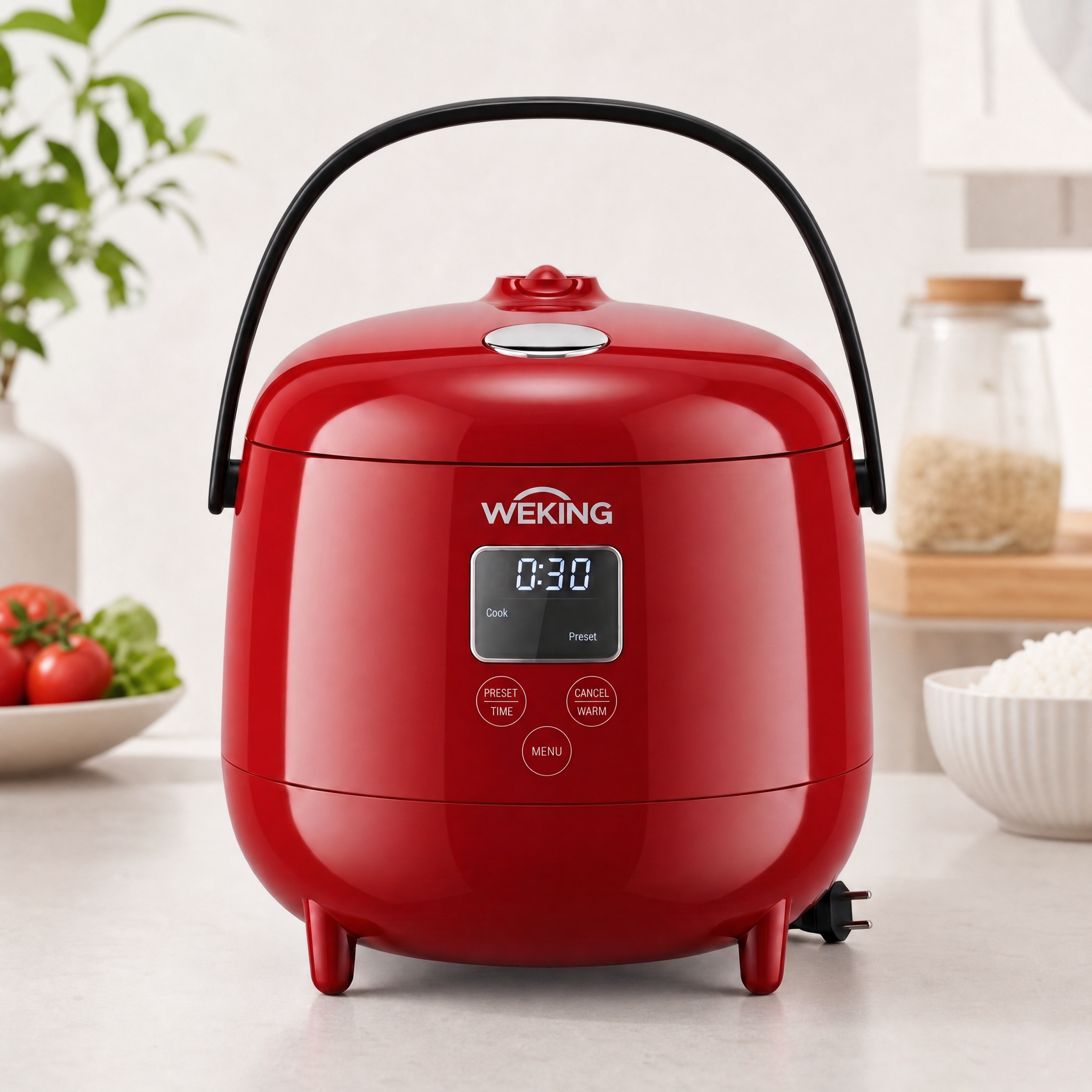 1.2L Multi Cooker Electric Easy to Carry with Touch Screen Portable Handles OEM for Restaurant Use