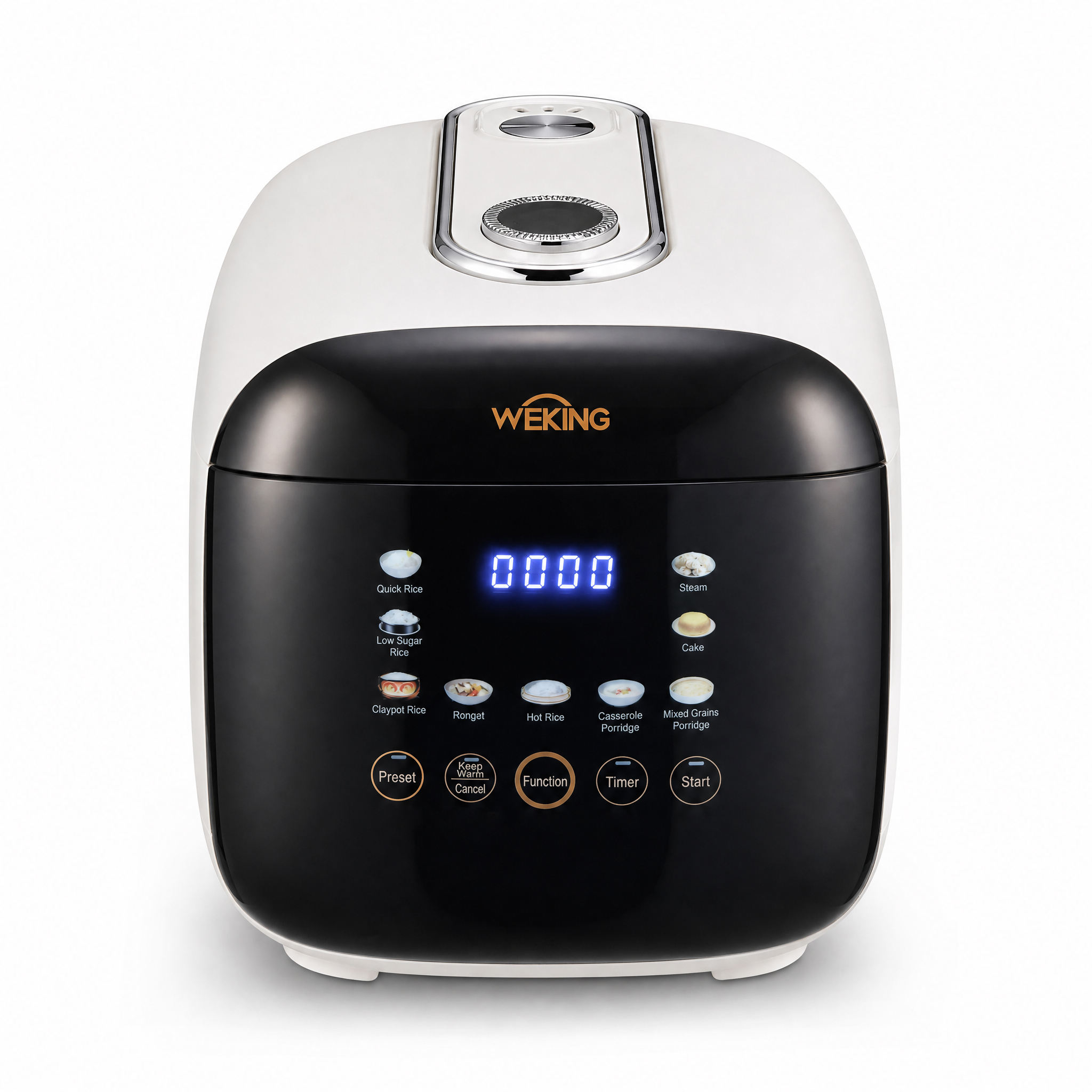 Quality Control 3L 500W MultiCooker with Non-Stick Inner Pot and Touch Screen Timer AI Food Cooker for Home Kitchen Hotel use