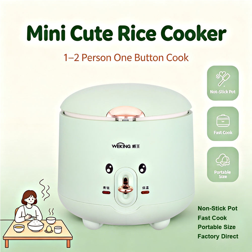 New Arrival High Quality Electric Rice Cooker 2L With Non-stick Coating 360W Mini Rice Cooker For Kitchen Appliances