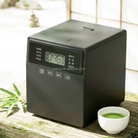 Electric Mini Rice Cooker 2L 400W Energy Saving 8-Mode Intelligent Stainless Steel Inner Pot Matte Black OEM 1 Year