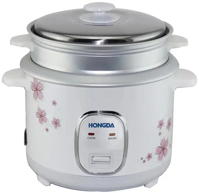 1.8L Luxury Electric Rice Cooker Non-Stick Coating Stainless Steel Cylinder Household & Hotel Use 1 Year Warranty