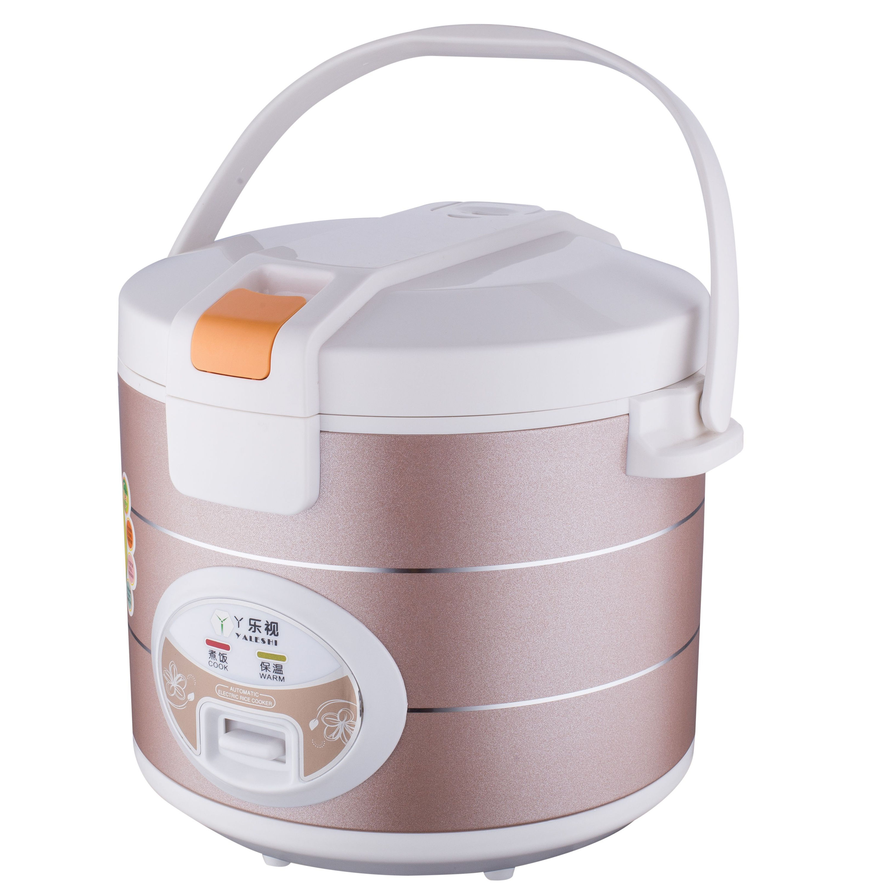 Pink 1.8L Deluxe Electric Rice Cooker With Handle