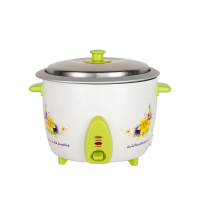Classic Style Portable Non Stick Coating Inner Pot Fast Cooking Drum Electric Cooker 4.0L Large Capacity One Click Measuring Cup