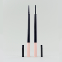 Double-headed Custom Color logo Printed Plastic Empty Eyeliner Tube Package Container Slim Eyeliner Tube