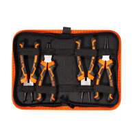 7inch Thick Grip Carbon Steel Pliers Tools Bent Straight External Internal Circlip Pliers Set Snap Ring Pliers Circlip Pliers