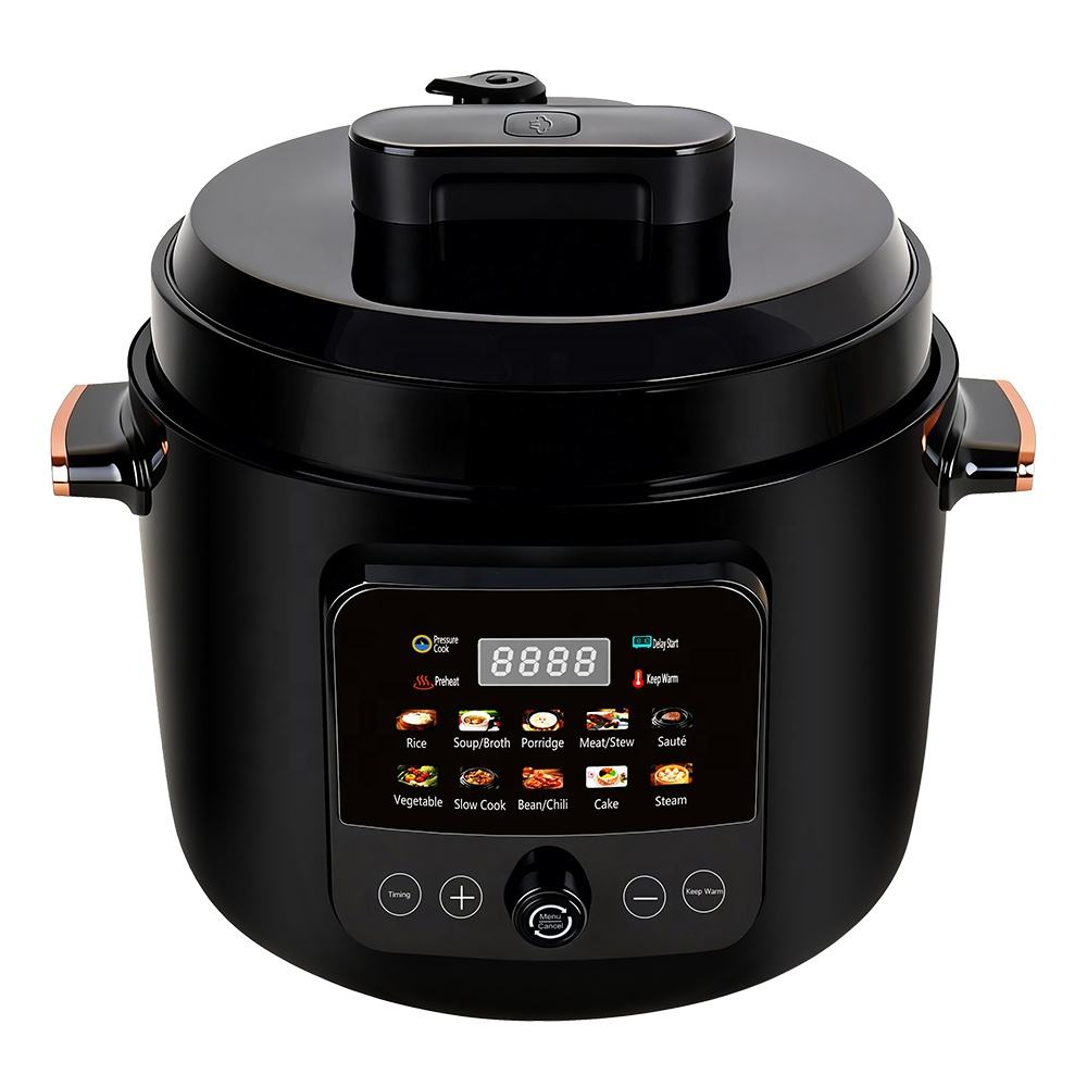 Kitchen Appliances High Pressure Cookers Stainless Steel 5L 6L 8L 10L 12L Smart Digital Multi Function Electric Pot Multicooker