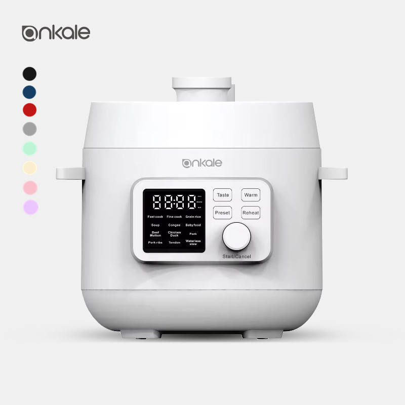 2.5L 3L 4L 6L Preset Menu Digital Slow Stew Timer Function Ceramic Pot Smart Pressure Cooker Electric Rice Cooker