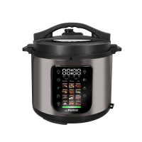 Multifunctional Stainless Steel Electric Pressure Cooker Silver for Household or Hotel Use
