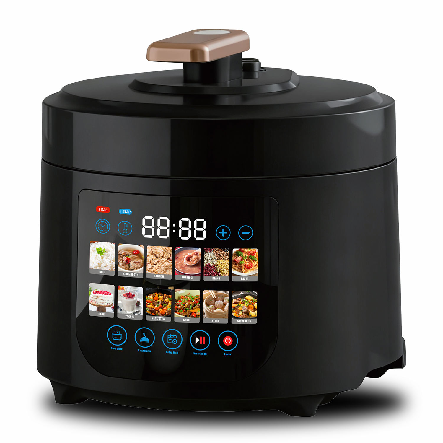 ODM Supporting Sample 5L 6L 8L Electric Stainless Steel 5 Litre Multifunction Kitchen Smart Pressure Cooker