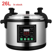 Heavy Duty Large Electric Pressure Cookers Commercial Industrial 20l 50l 60l Capacity High Quality Customizable for Restaurant