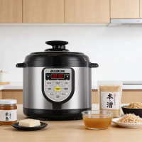 Wholesale JIFA 2.5L Mini Prestige Multifunction Electric Pressure Cooker Customized LED Display Stainless Steel Household Meat