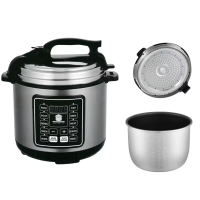 6L Multifunctional Digital Control Pressure Cooker Non-Stick Inner Pot Fast Cooking Kitchen Appliance Electric Pressure Cooker