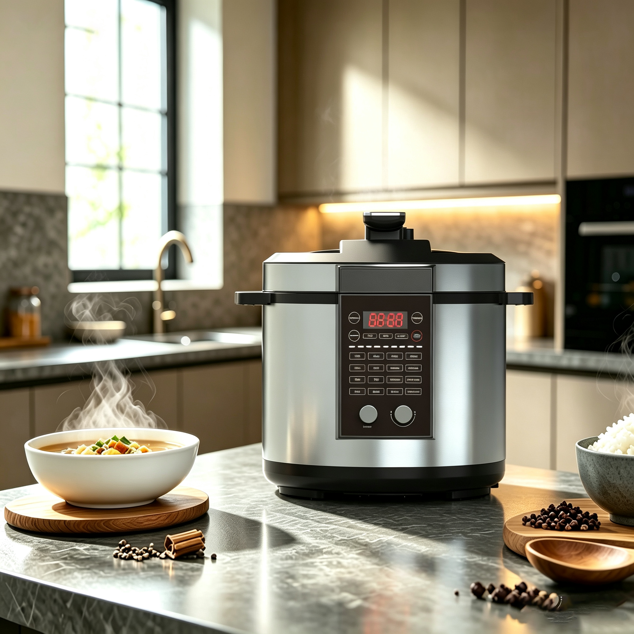 2026 New Model 6-Liter Electric Pressure Cooker - Stainless Steel - Home Use - Intelligent Control