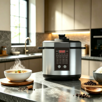 2026 New Model 6-Liter Electric Pressure Cooker - Stainless Steel - Home Use - Intelligent Control