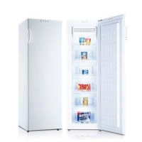 188L Cheap Factory Price Solid Door No Frost Upright Vertical Freezer