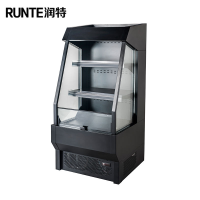 RUNTE Convenient Store Vertical Promotion Cabinet Refrigerated Display Cabinet Open Display Cooler