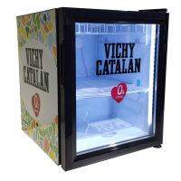 Meisda SC52 52L Glass Door Bar Fridge Small Beverage Display Mini Refrigerator for Drinks