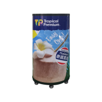 Meisda New SC65Y 65L Energy Drinks Mini Fridge Beer Cooler Can Shape Barrel Refrigerator