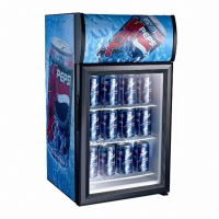 2026 Cola Beverage Display Cooler 220v Mini Fridge Freezer 42 Litre Portable Hotel Use Energy Efficient