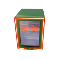 Oumeite SC21 Mini Bar Fridge Compact Glass Door Cooler