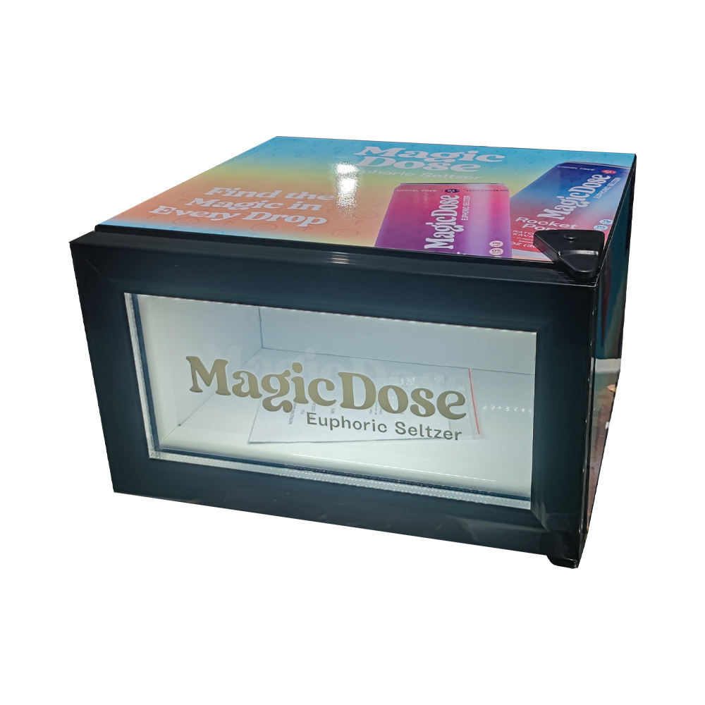 Single-Temperature Mini Bar Fridge Coca Cola Display Cooler