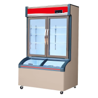 New Design Supermarket Commercial Display Refrigerator Equipments Wall Site Combi Island Chiller and Freezer